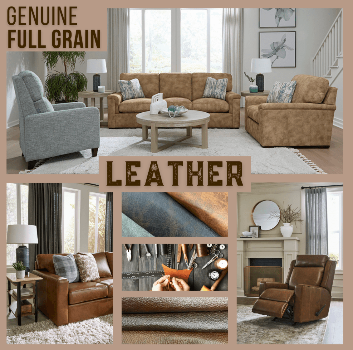 Leather collection