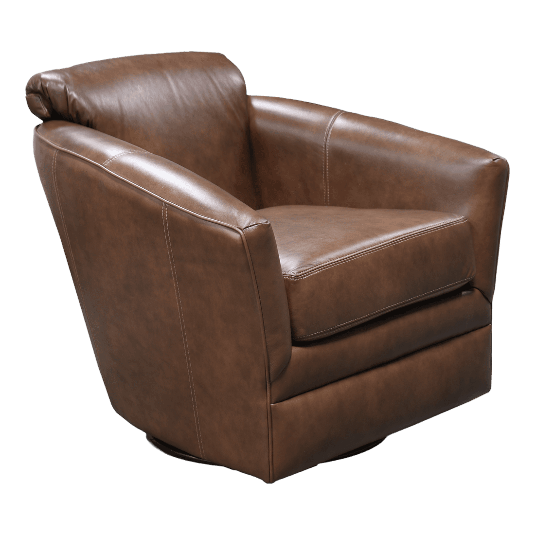 Lyra Leather Swivel Glider – image 1
