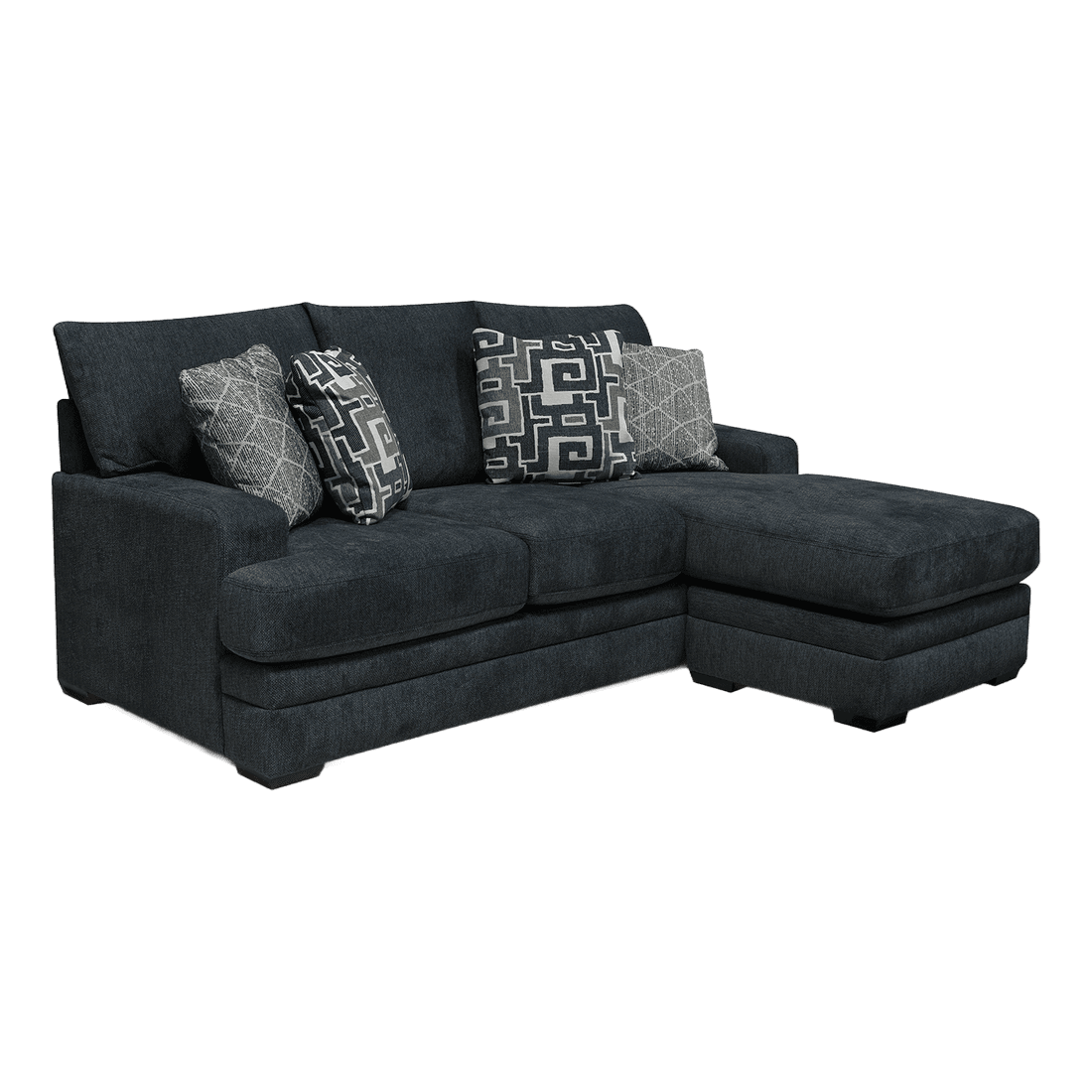 Luca Sofa with Floating Ottoman Chaise – image 1